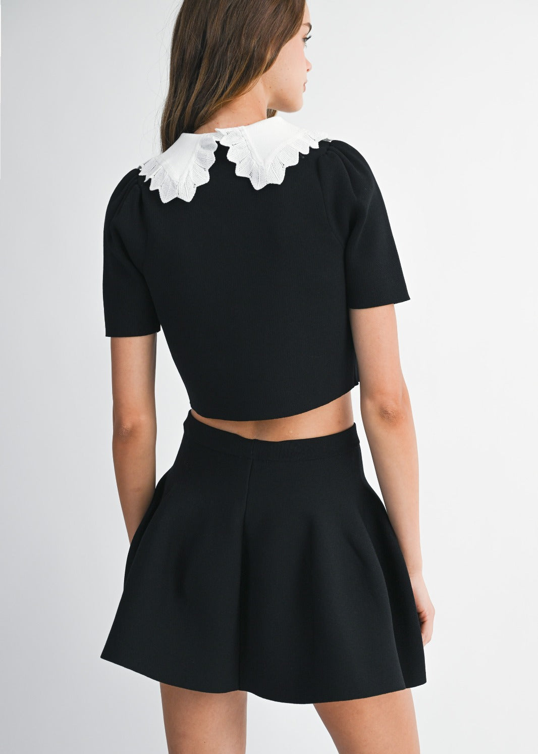 Black Knit Set