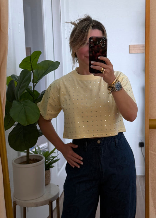 Yellow Croptop