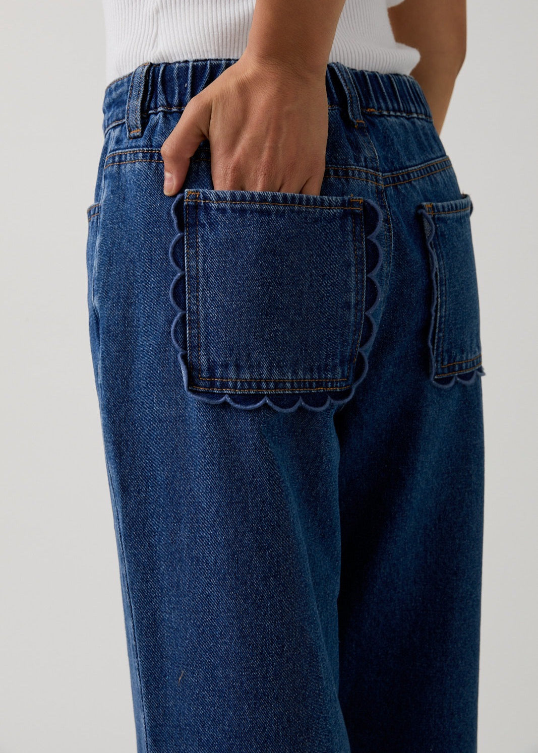 Two-Piece Denim Set